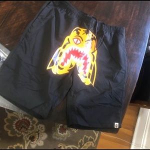 BAPE BEACH SHORTS. NEVER WORN!